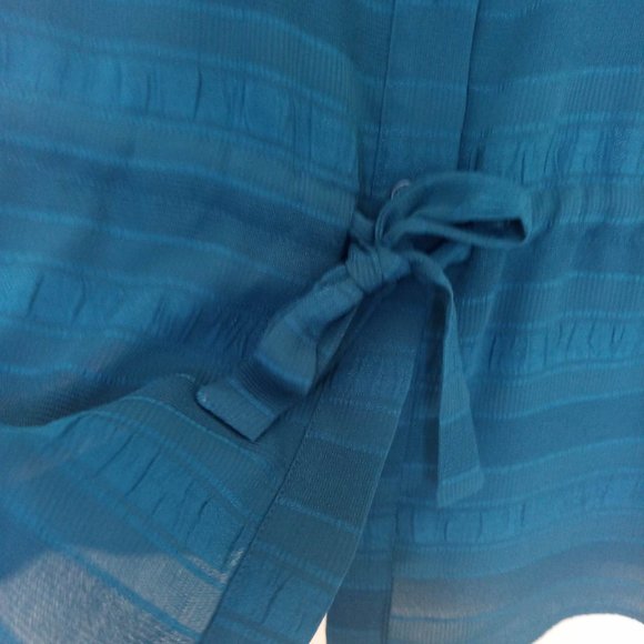 RW&CO Teal Sleeveless Top, Size S - Picture 4 of 11